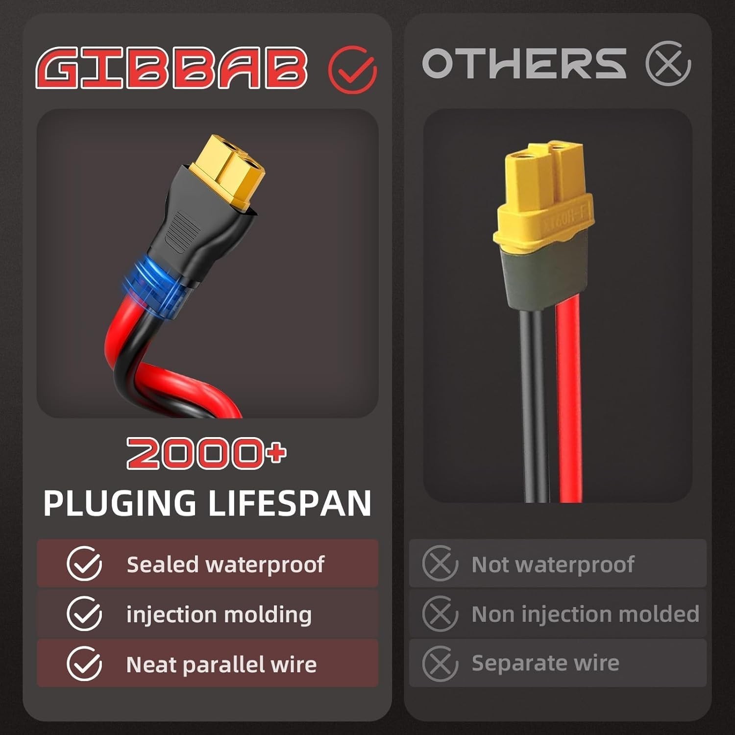 Versatile 6FT XT60 Solar Charging Cable – Easy Installation & High Performance