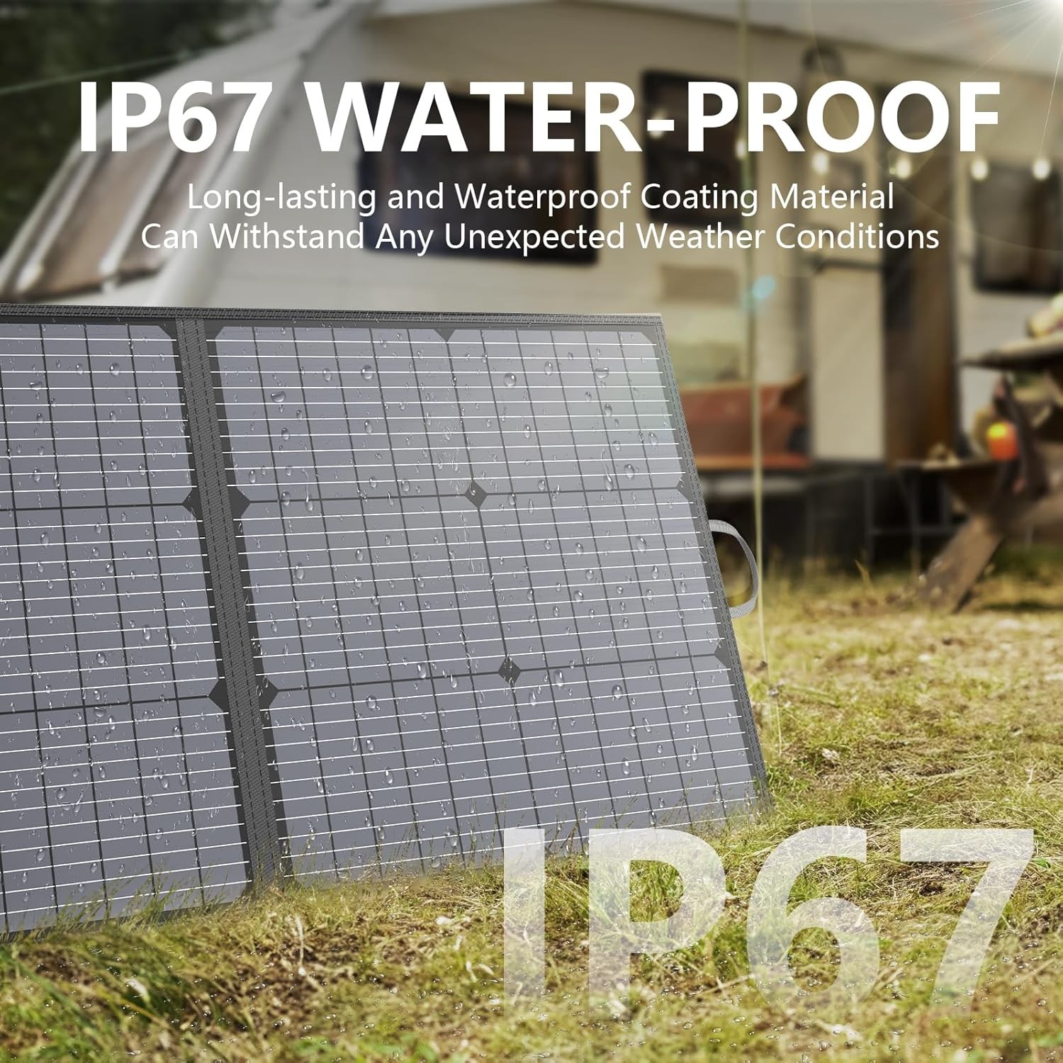 Solar Charger 110W Portable Solar Panel IP67 Foldable