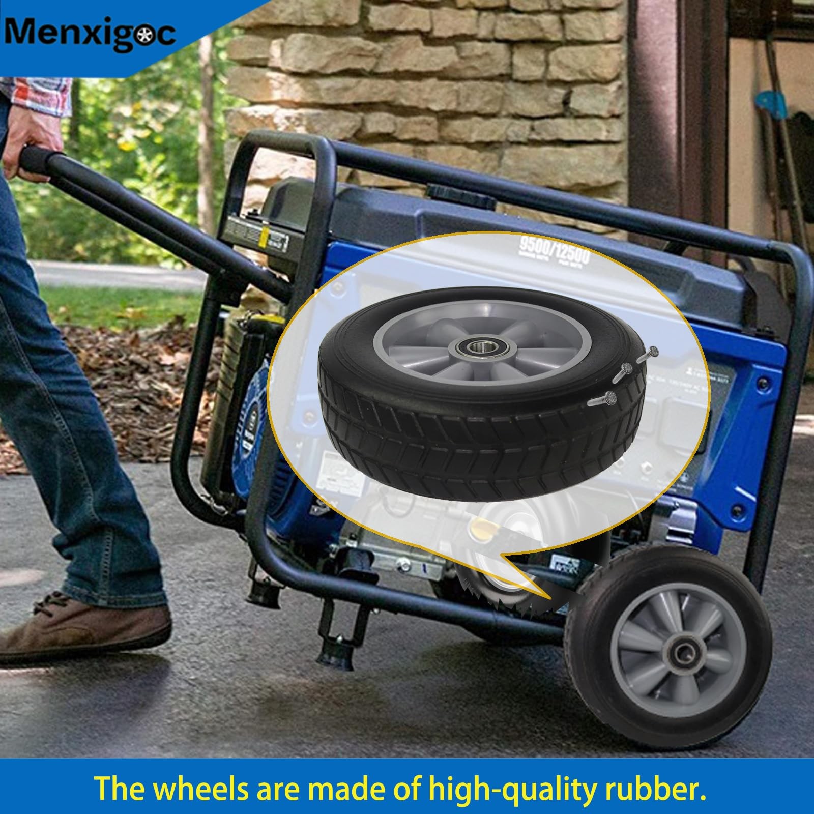 Outdoor Power Equipment WGen3600 Series Portable Generator Never-Flat Wheel NEW