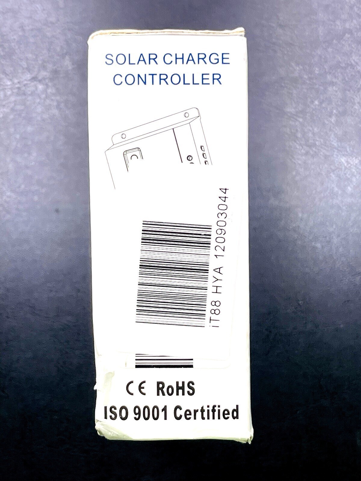 Solar Charge Controller 12/24V CE RoHS ISO 9001 Certified PWM Panel Battery Regu