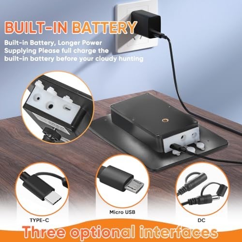 Solar Panel Kit for Trail Cameras – 3W, 5000mAh Battery, IP66 Waterproof, Huntin