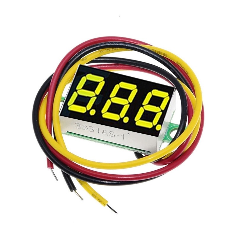 Electronic Voltages Tester 0.36 Inch Voltages Reader for Hobbyists