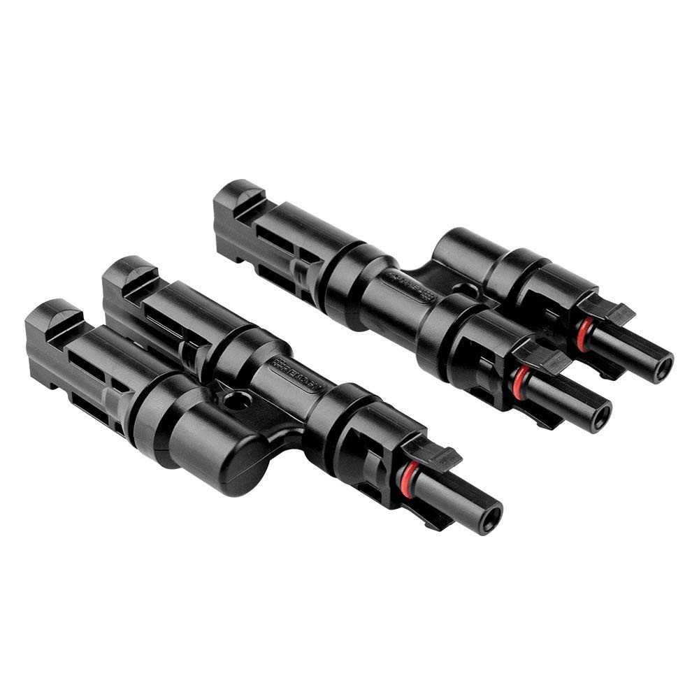 Solar Panel Branch Y Connector Pair MMF+FFM for Parallel Connection – 1 Branch