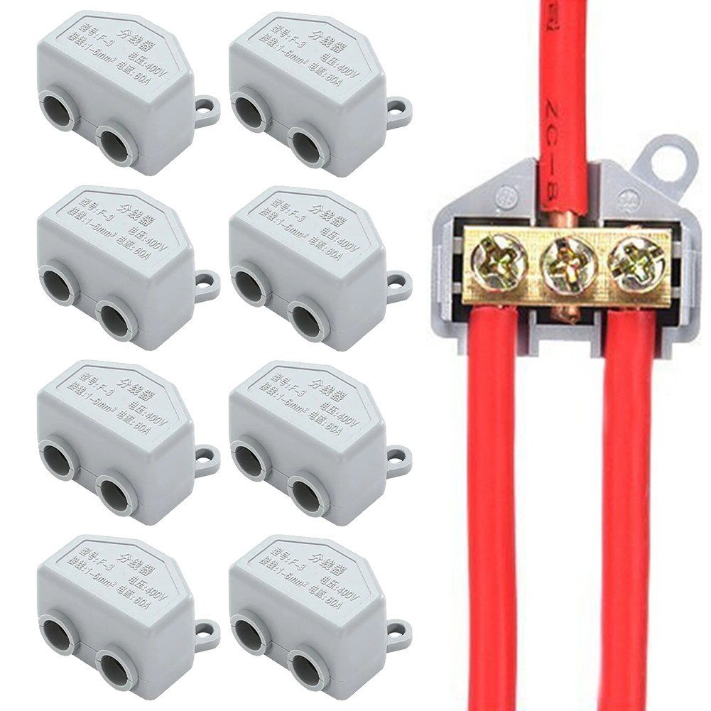 Robust Brass Quick Terminal Block 60A for Efficient Electrical Connections