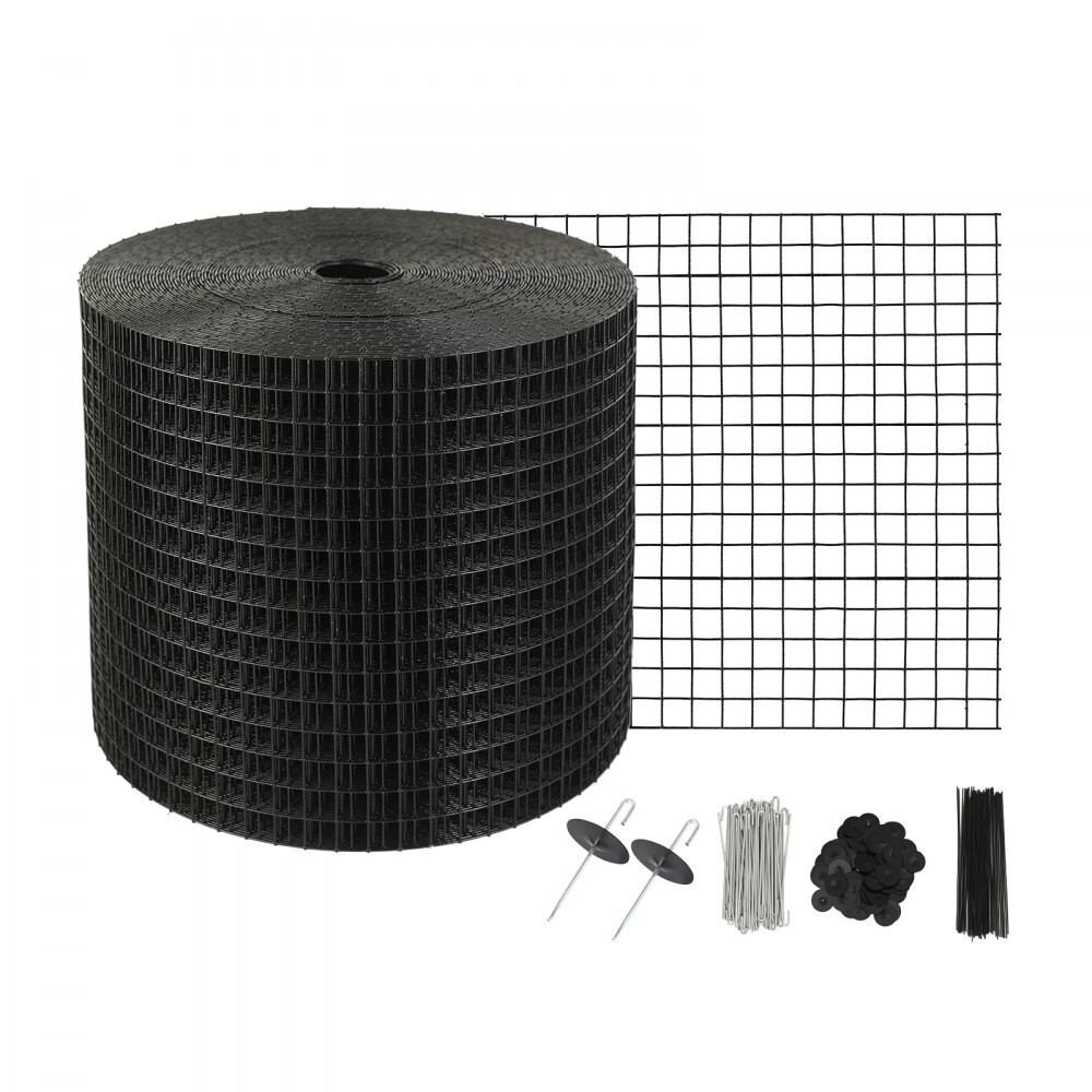 VEVOR 6in x 100ft Solar Panel Bird Guard Critter Guard Roll Kit 100pcs Fasteners