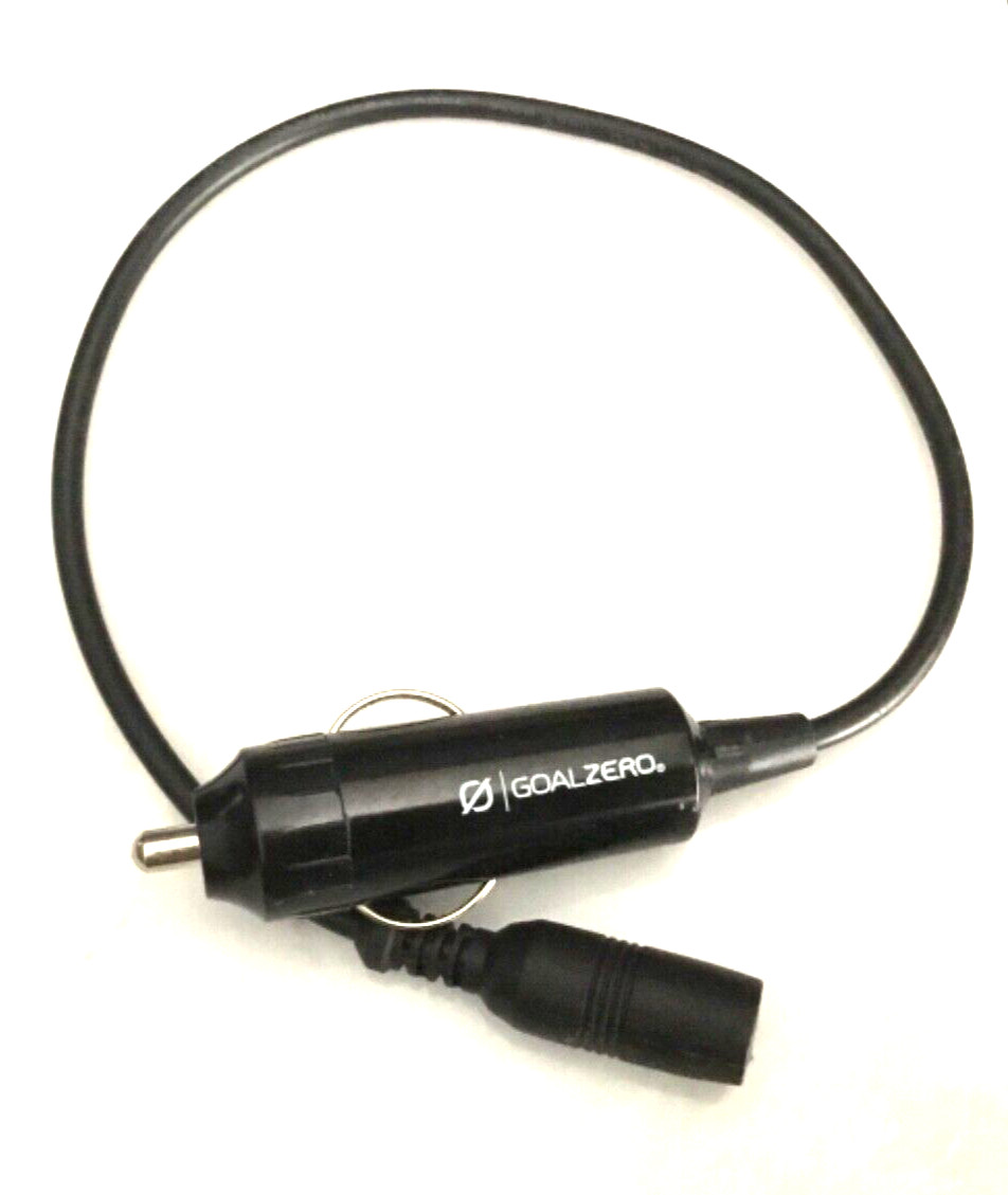 Goal Zero 6mm Output 12V Male Cigarette Adapter # 90811A