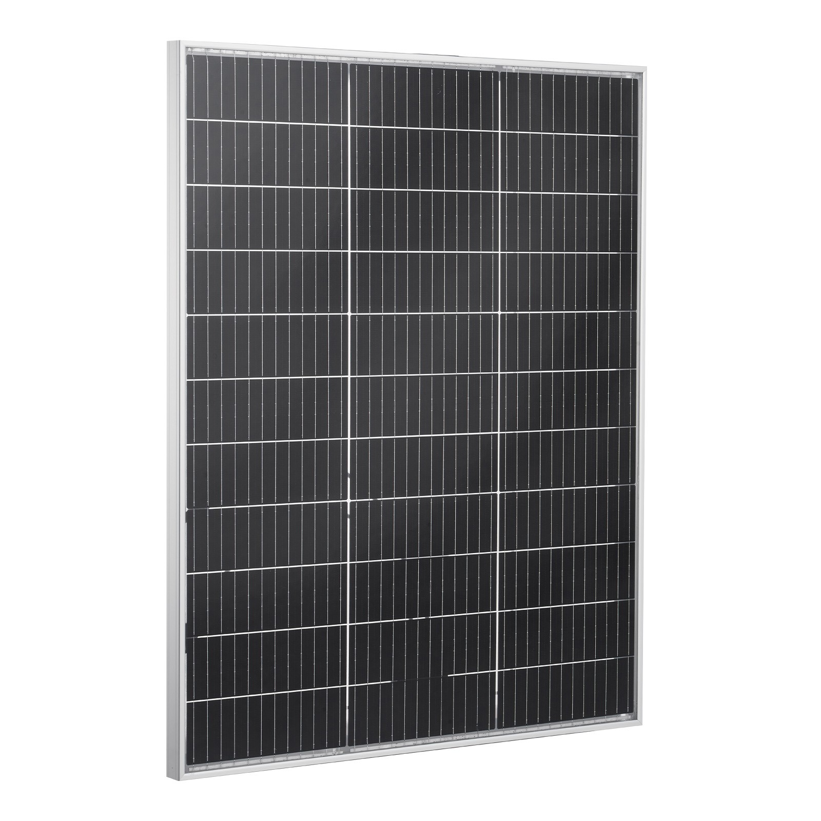 Uimoso 2PCS 100W Bifacial Solar Panels with23% Efficiency Monocrystalline Module