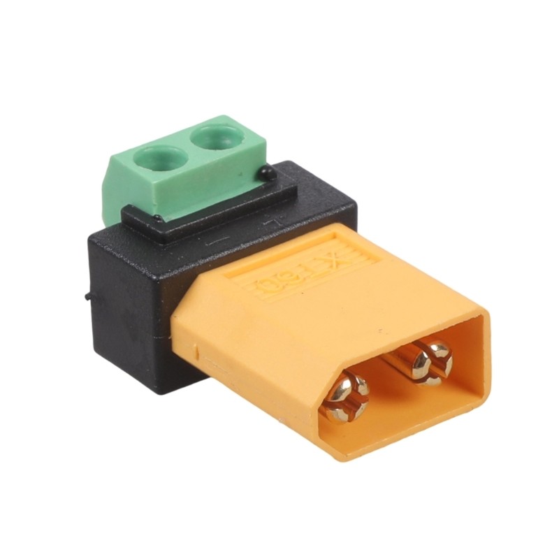 No Solder XT60 Plug With 2Pin Adapter For Energy Storage Solar Panel Devices