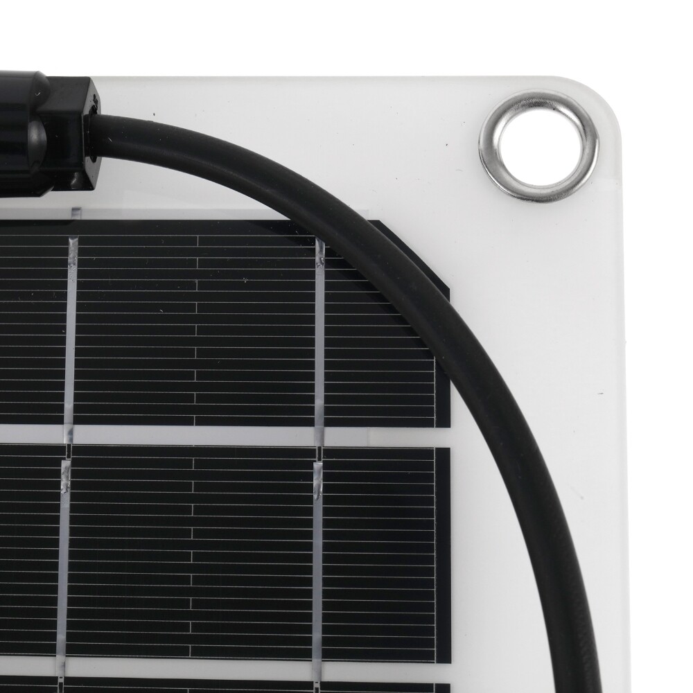 100W Flexible Solar Panel 18V Battery Charger Kit For RV/Boat/Car/Home US