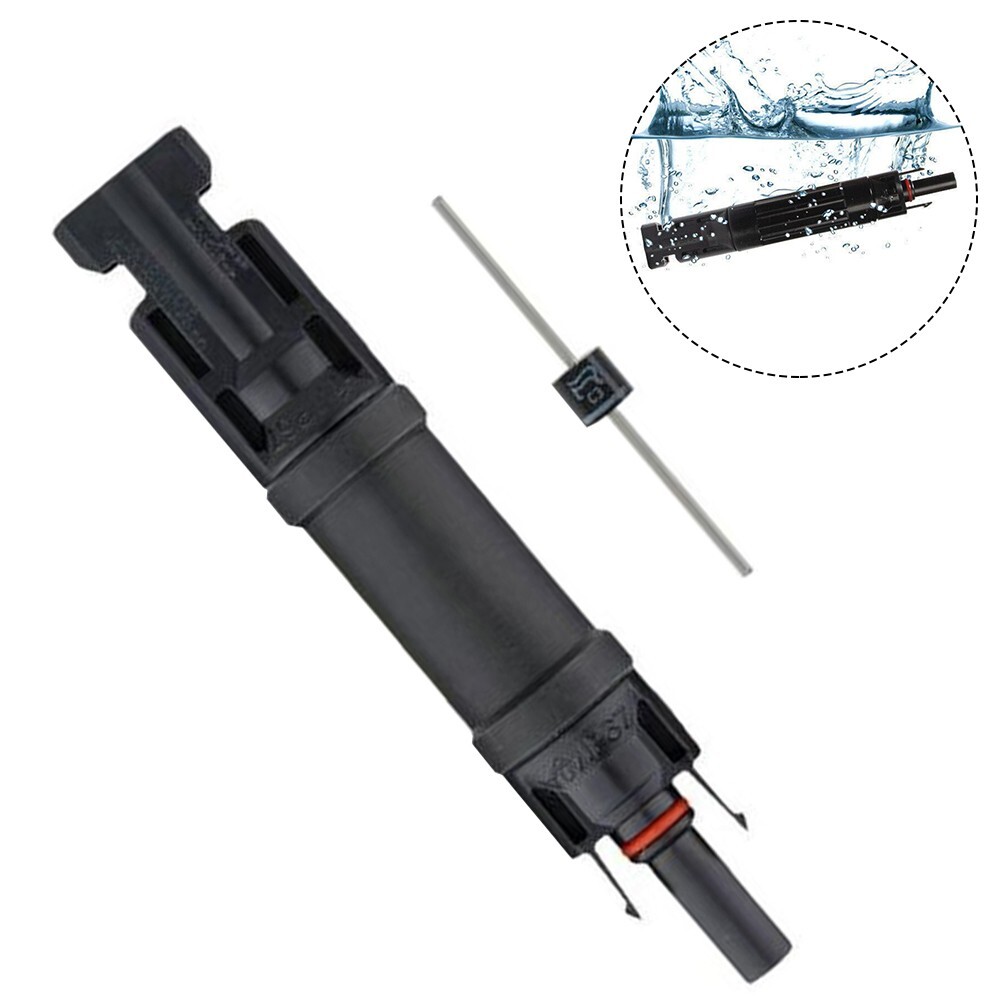 Solar Panel Fuse Holder And Fuse 25A Waterproof Inline PV Fuse Holder 1000VDC
