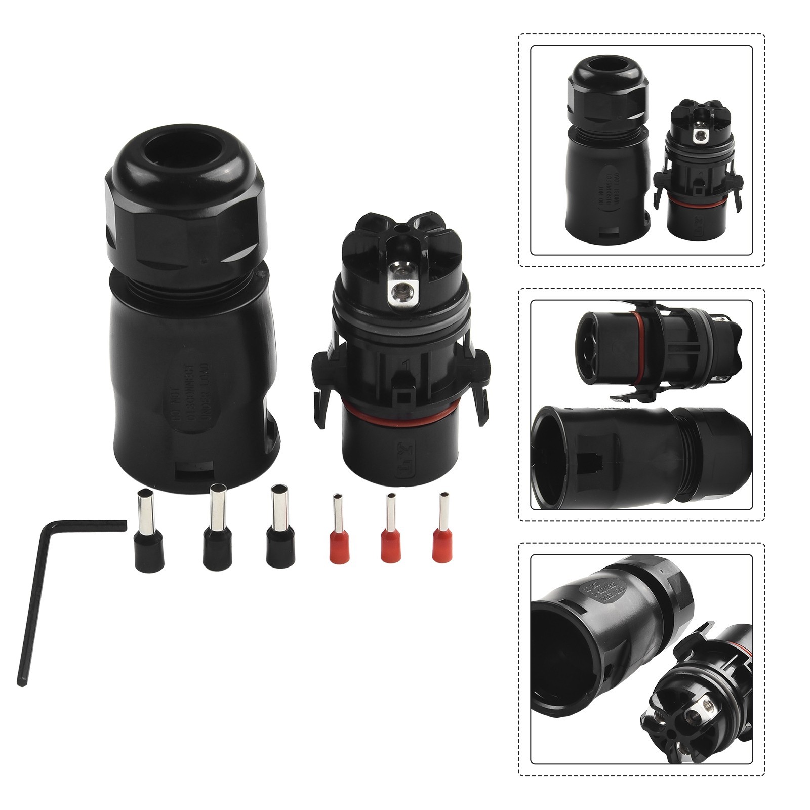 For 7.5-13mm Cable PV Connector Connection Cable IP68 Plug-in-Play 690V