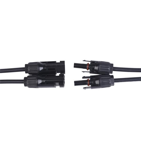 New Solar Panel Y Branch Cable Connection Waterproof Adapter Connector Extension