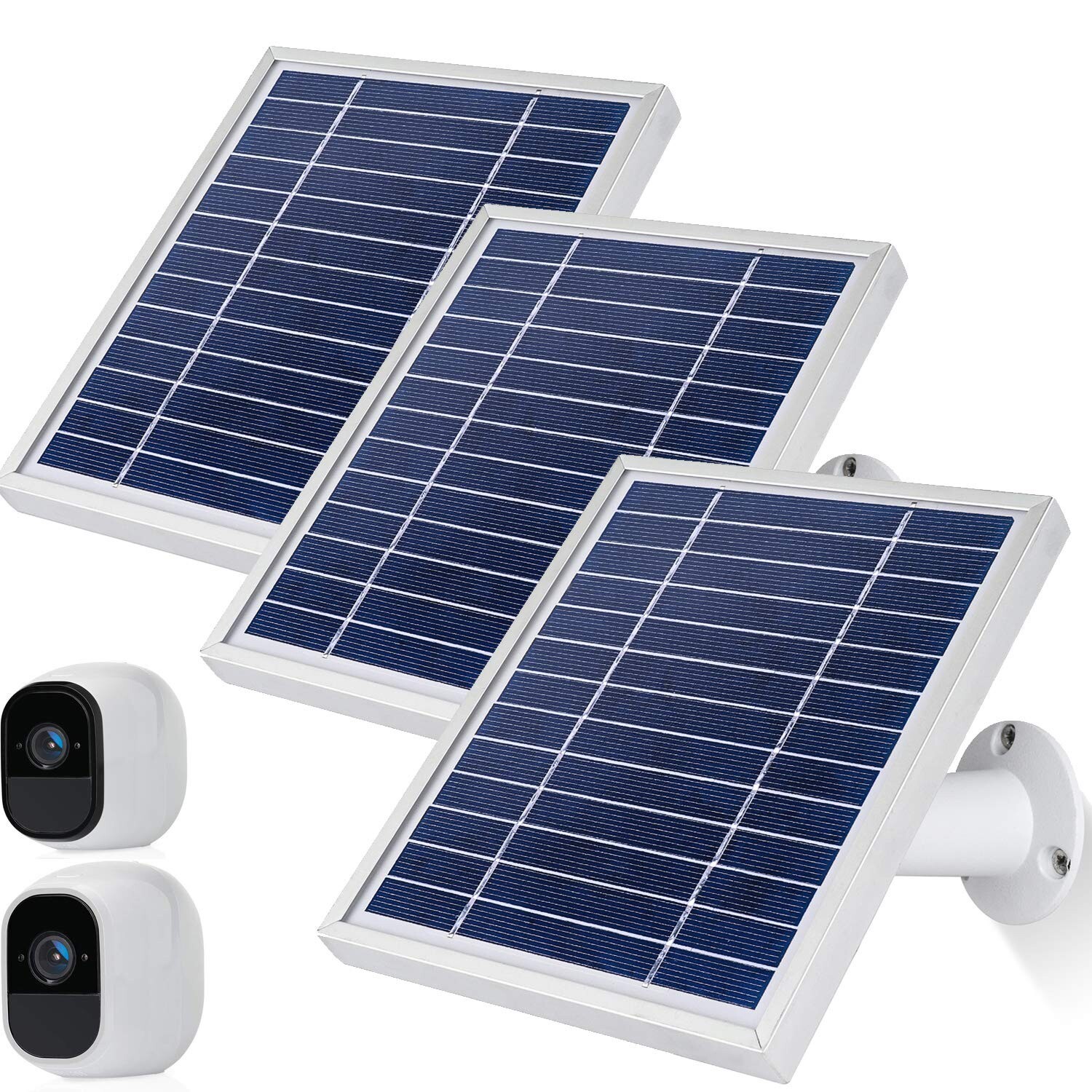 iTODOS Solar Panel Works for Arlo Pro and Arlo Pro2 Camera,11.8feet Power cab…