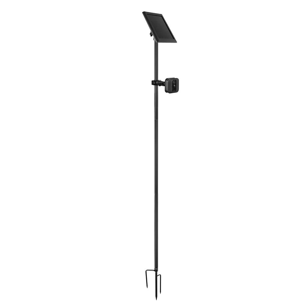 2-in-1 Ground Stake Mount for Outdoor Security Cameras & Solar Panels – Universa