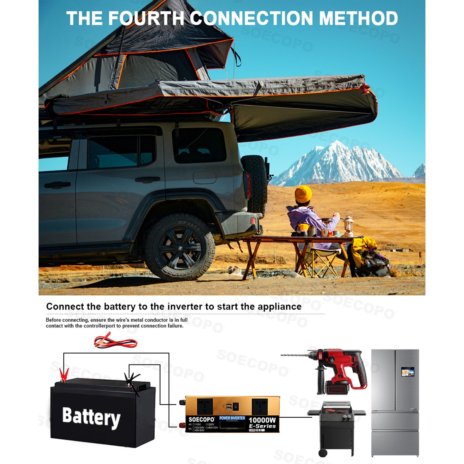 US 10000W Solar Kit | Includes Inverter, 2pcs 200W Solar Panels 100A Controlle7W