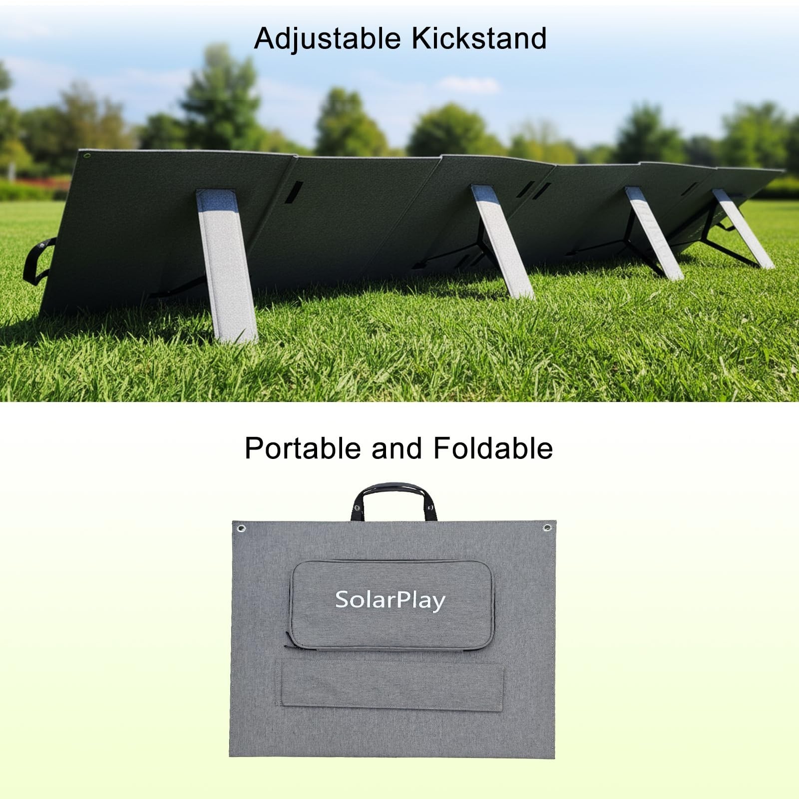 Solarplay 400W Self-supporting Solar Panel Waterproof Portable Solar Battery New
