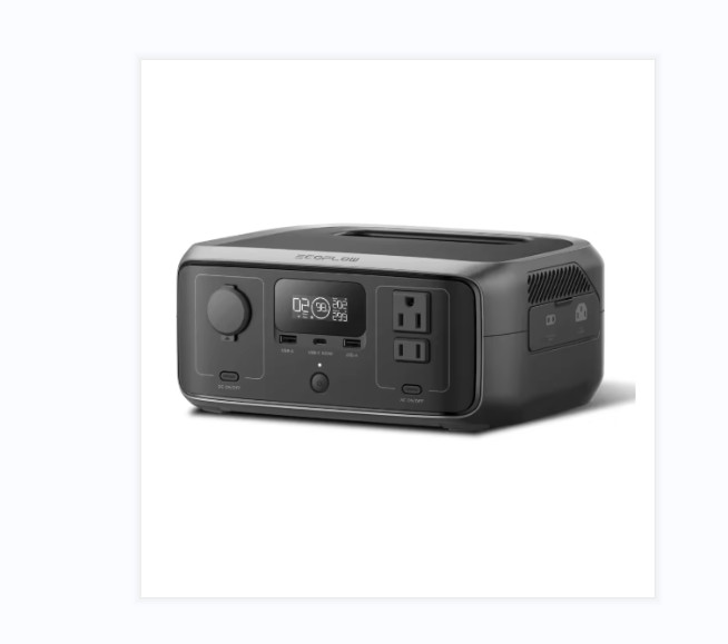 320W Portable Power Station | 1 Hour Fast Charge | GaN Tech | Solar & AC Input