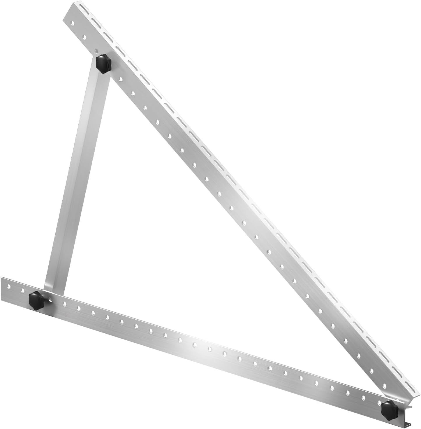 2 Sets Solar Panel Mounting Brackets – 45-Inch, 0 to 90 Adjustable Tilt Mounts S