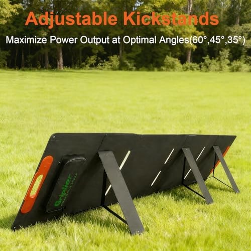 Portable Solar Panel for Power Station,25V Foldable Solar Panel Charger 200W