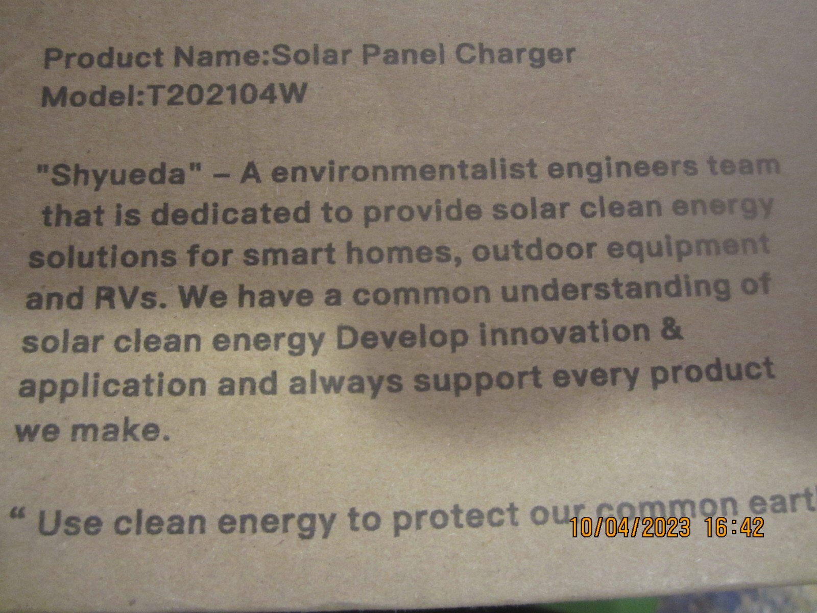 3 – Shyueda 4.0w High Efficiency Solar Panels – Model: T202104W Black