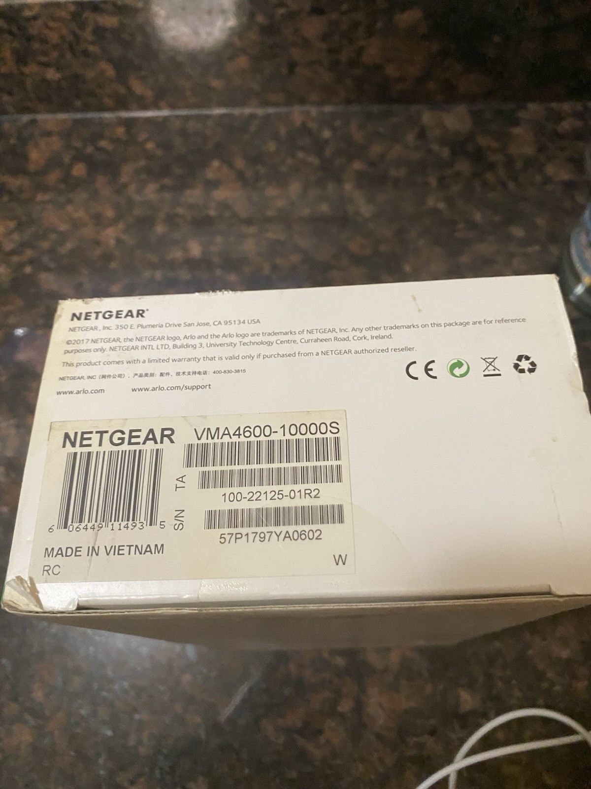 NEW NETGEAR Arlo Solar Panel VMA4600 | Arlo Pro/Go | Mount Cable Kit