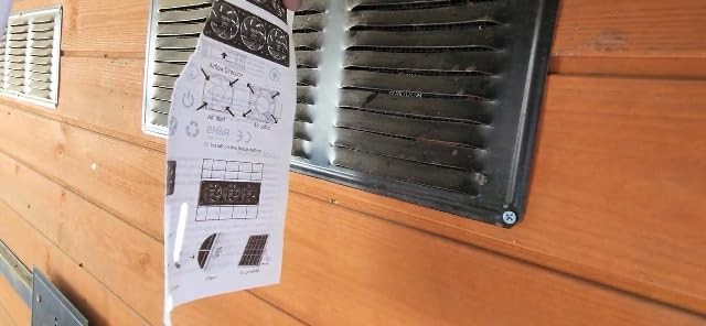 Solar Powered 3 Fan Kit, 25W High Velocity Waterproofed Solar Exhaust Fans for O