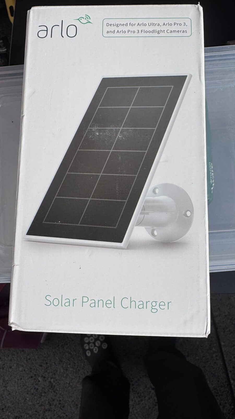 Arlo VMA3600 Solar Panel Charger – With Wall Mount – Fast Shipping