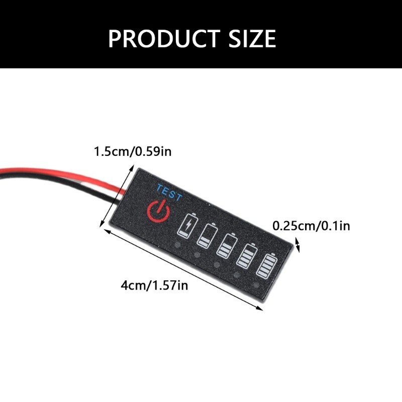 Lithium Battery Capacity Voltages Meter Tester for Accurate Power