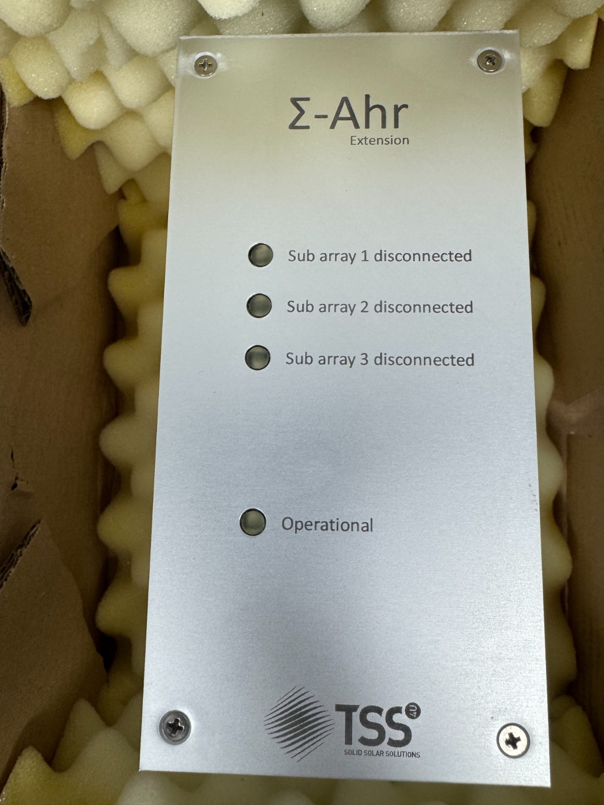 TSS C0551 Σ-Ahr Extension 24V 130A Solar PV Monitoring Module Made in Netherland