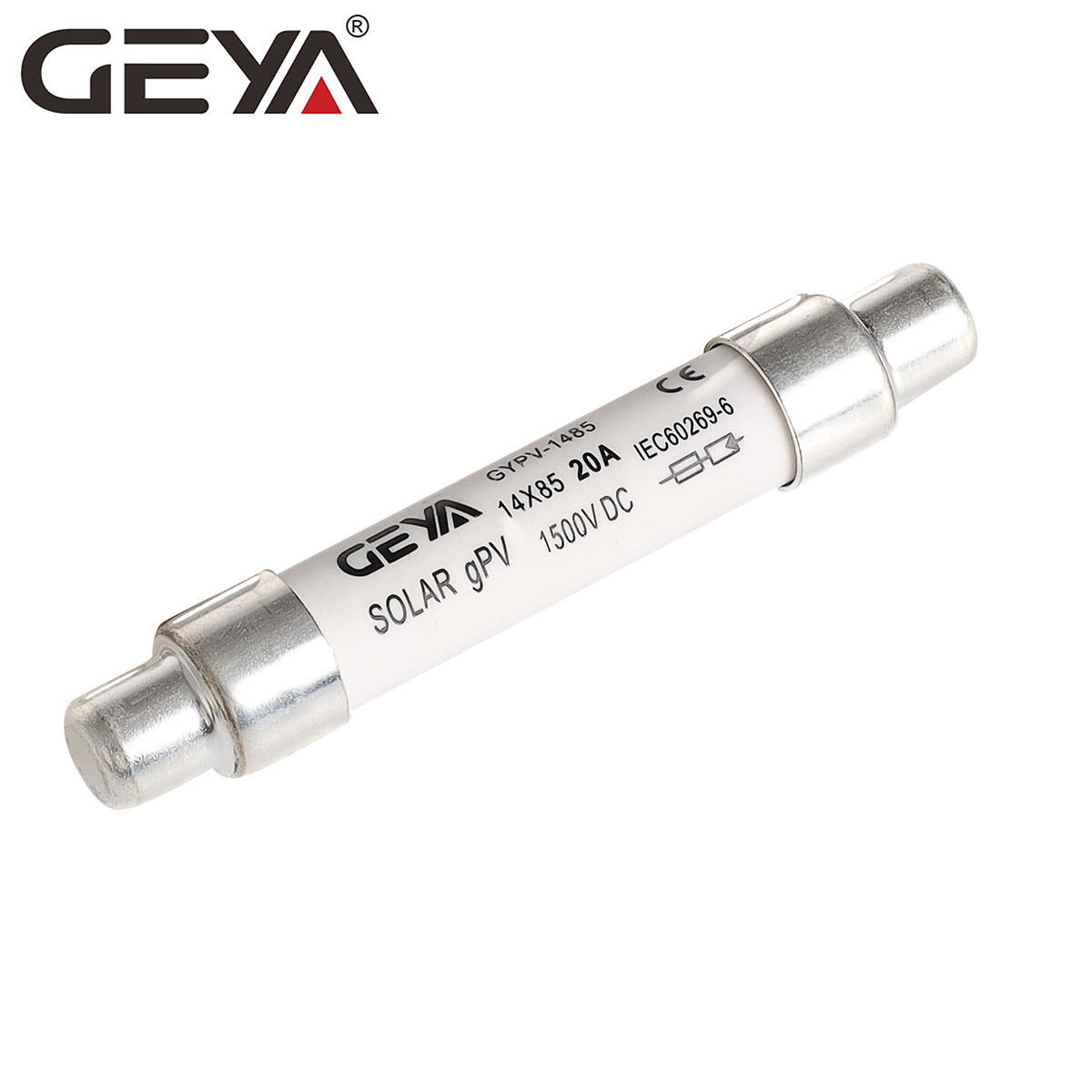 GEYA Solar PV Single Pole 40/50Amp 14*85mm 20kA 1500DC Fuse&Holder DC Protection