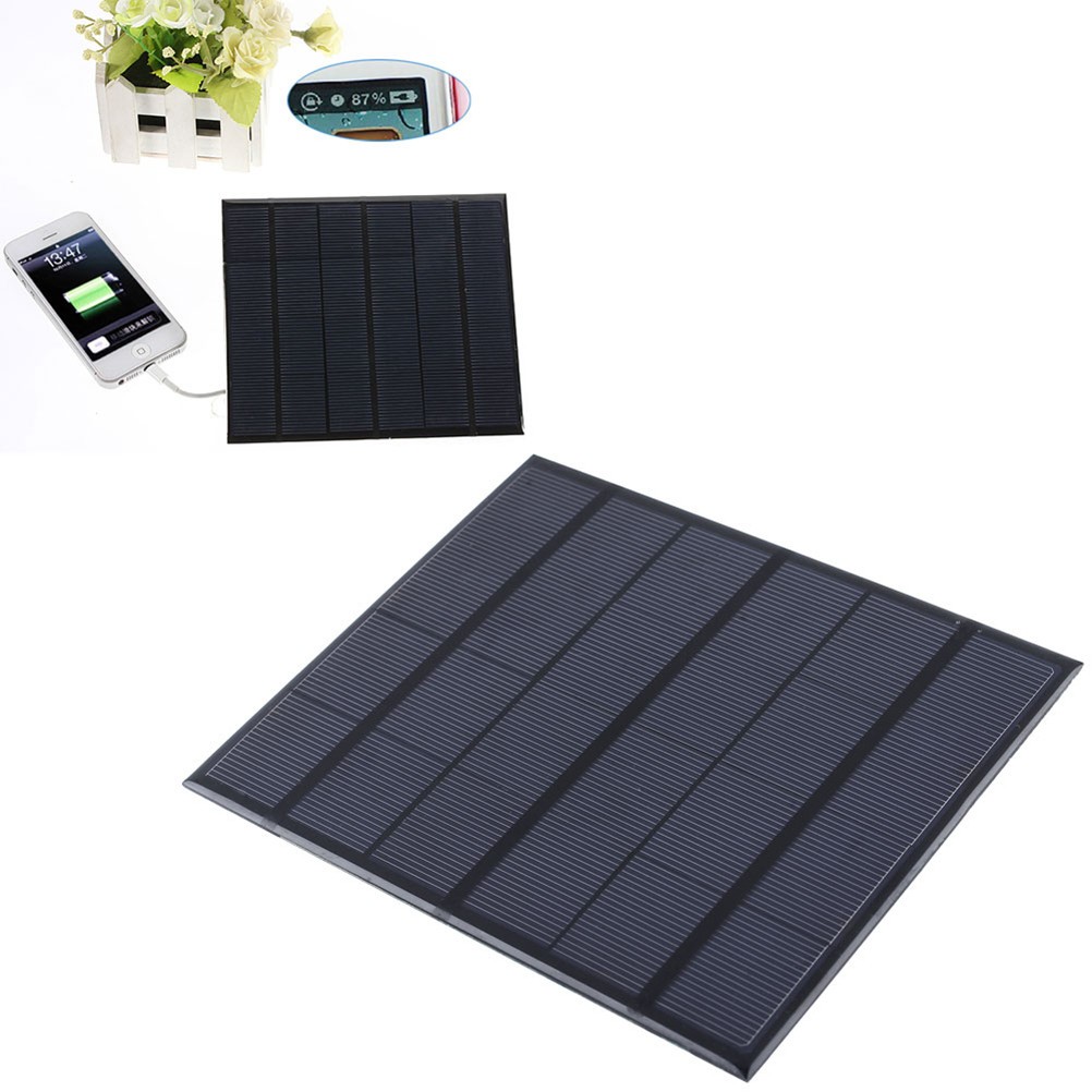 Durable Miniature Solar Cell 6V 3.5W USB Solar Panel for Portable Power Supply