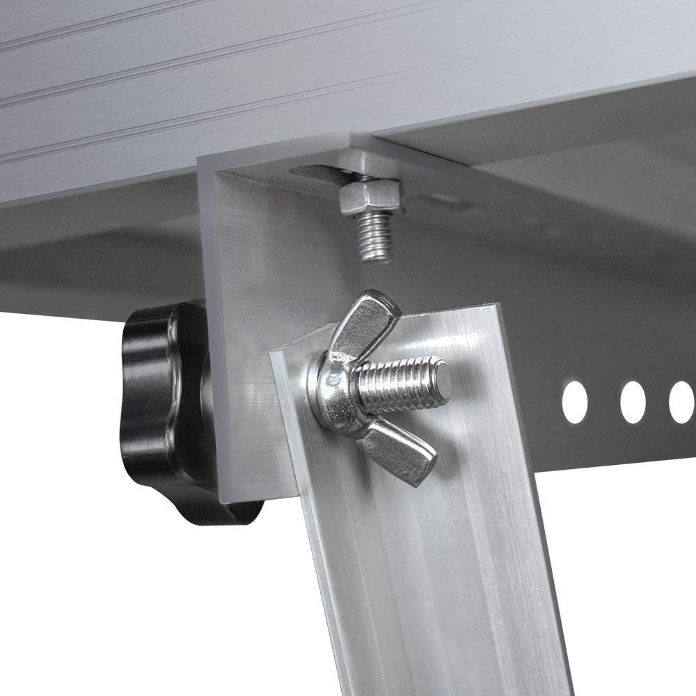 Adjustable Solar Panel Mount Brackets – Set of 2