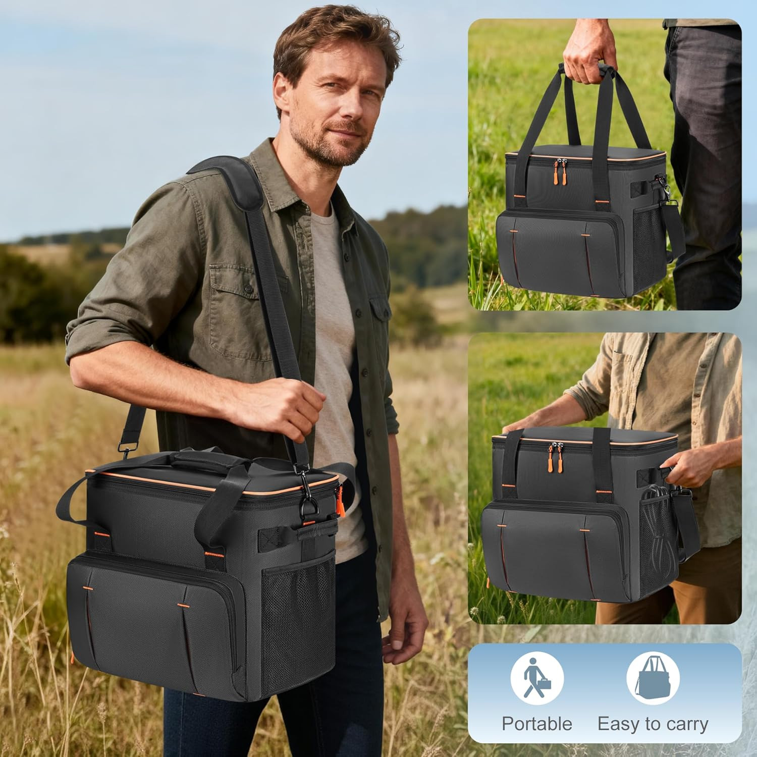 Power Station Storage Bag Compatible with Jackery Explorer 2000 V2/Jackery 1000