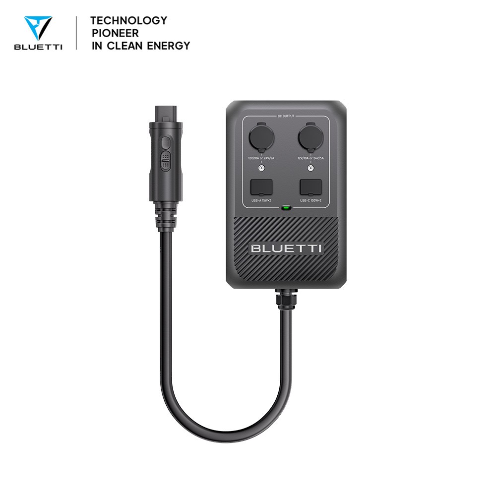 BLUETTI Hub D1 DC Power Hub 700W Max Output for Apex 300 Power Station for RV