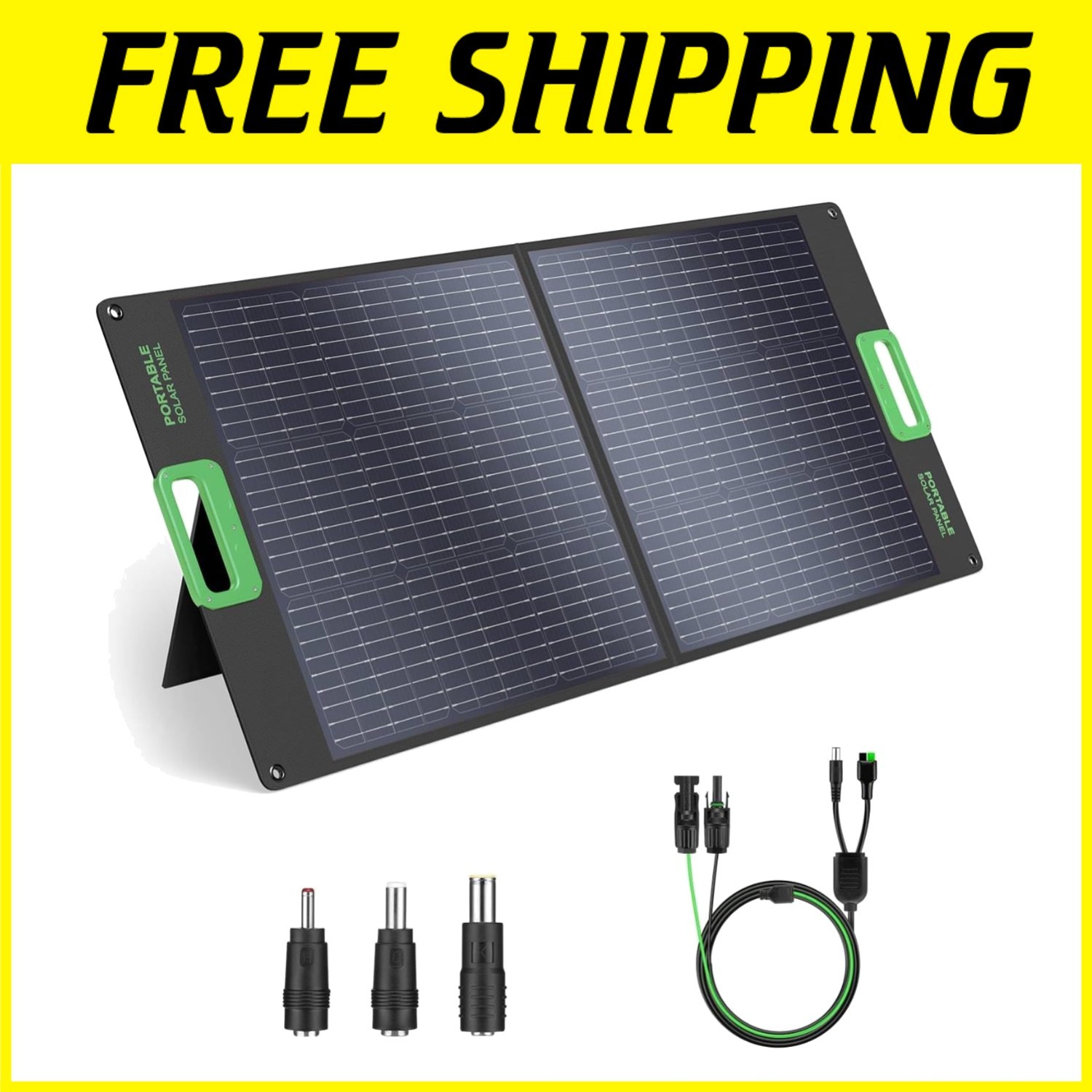 Monocrystalline 100W Solar Cell for Power Stations