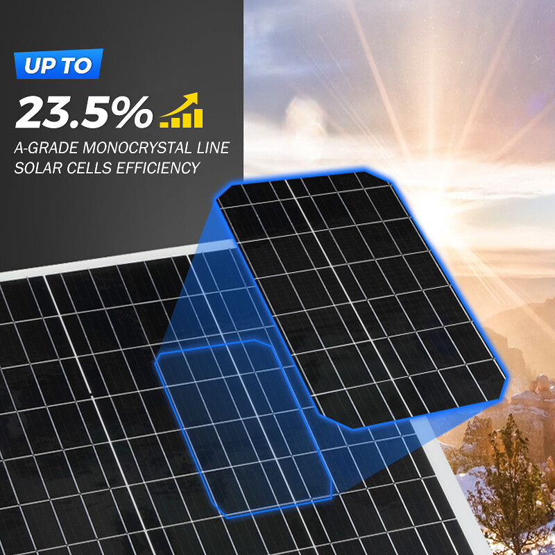 300W Solar Panel Battery Charger Controller House Car Trailer Boat RV Camp 18V