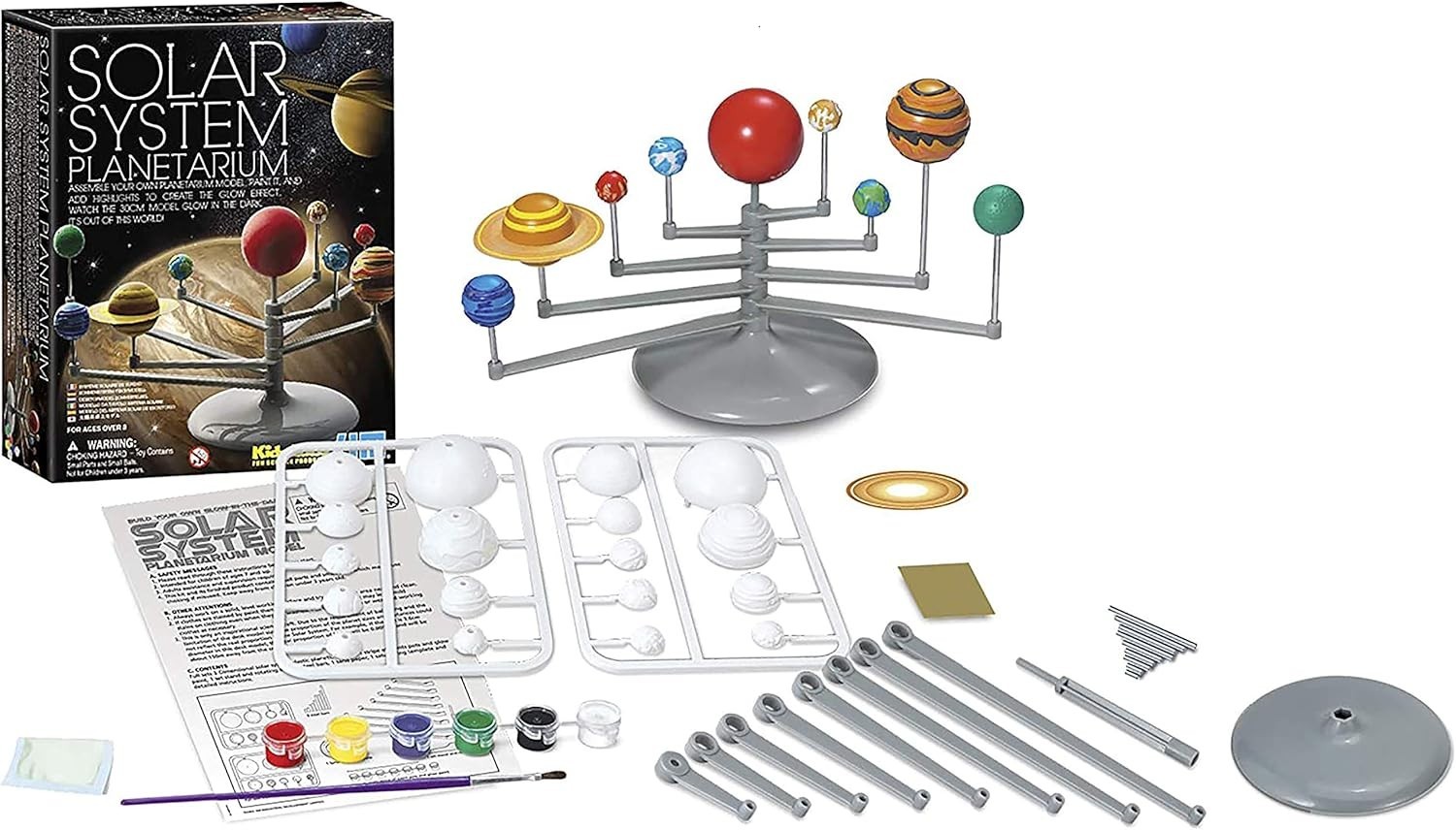 DIY Glow-In-The-Dark Solar System Planetarium Set for Kids – STEM Learning Fun