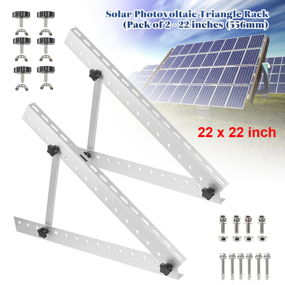 Adjustable Solar Panel Mount Brackets Foldable Tilt Mounting Bracket Off Grid RV