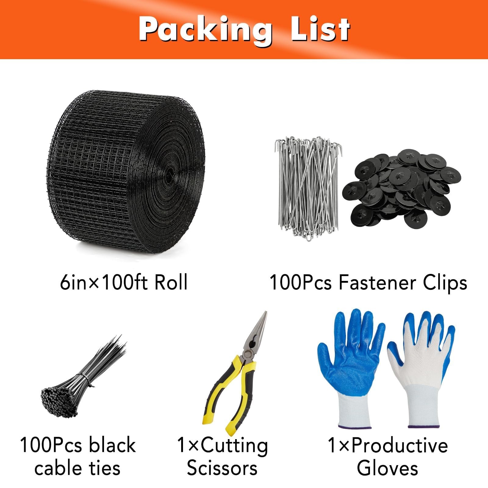 Heavy Duty PVC Coated Wire Mesh – 50/100/120 FT Solar Panel Critter Guard Kit