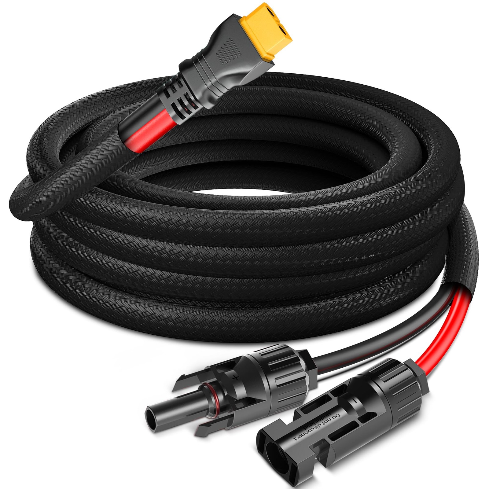 Naponal 12AWG-10ft Advanced Solar to XT60 Charging 12AWG, 10FT-12AWG
