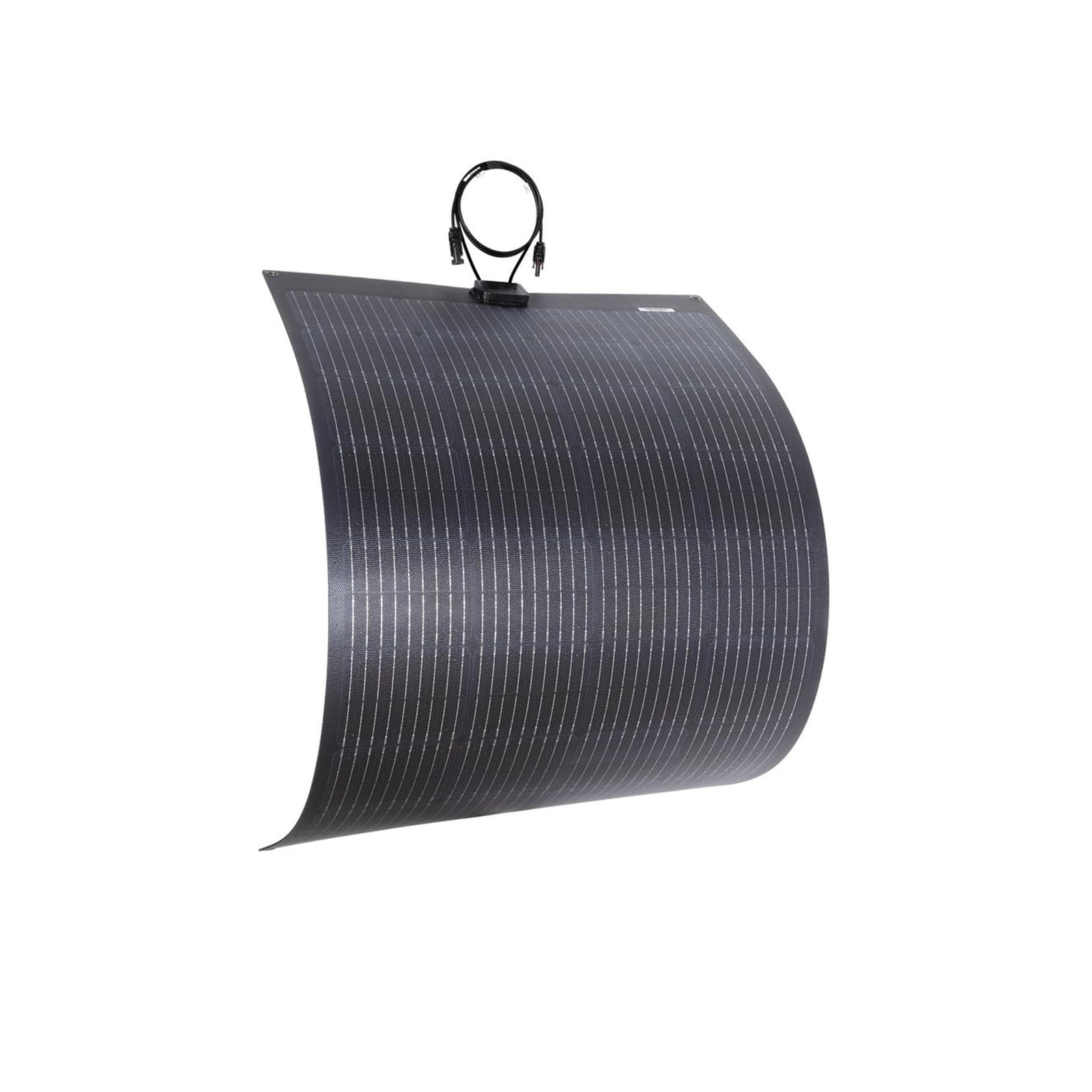 Lensunsolar 150W 12V ETFE Black Flexible Solar Panel, 43.3x28in, PERC 9BB 23….