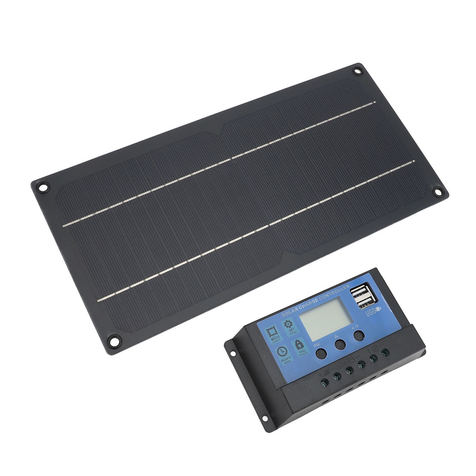 600W Solar Panel Kit With 100A Controller 12V/24V