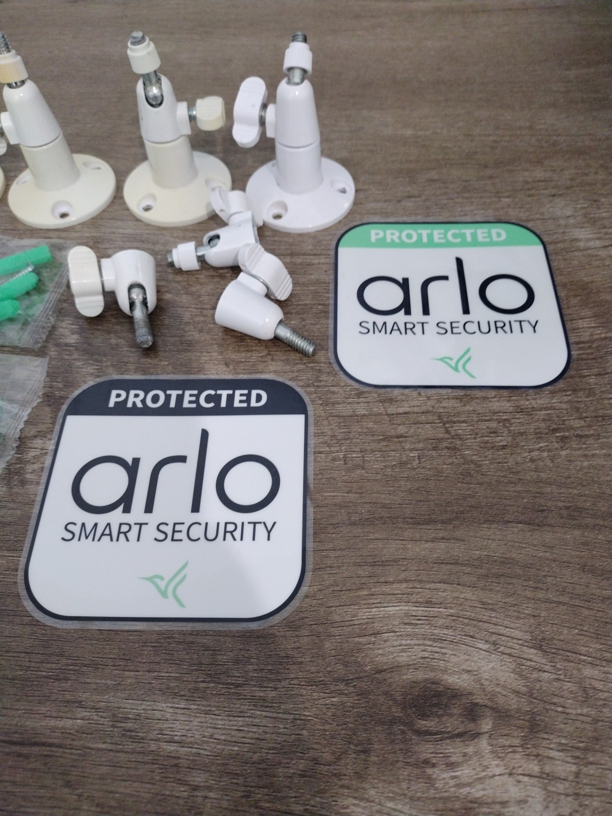 Arlo Genuine OEM Wall Mount Bracket for Arlo Cameras with Screws & More 4PCS