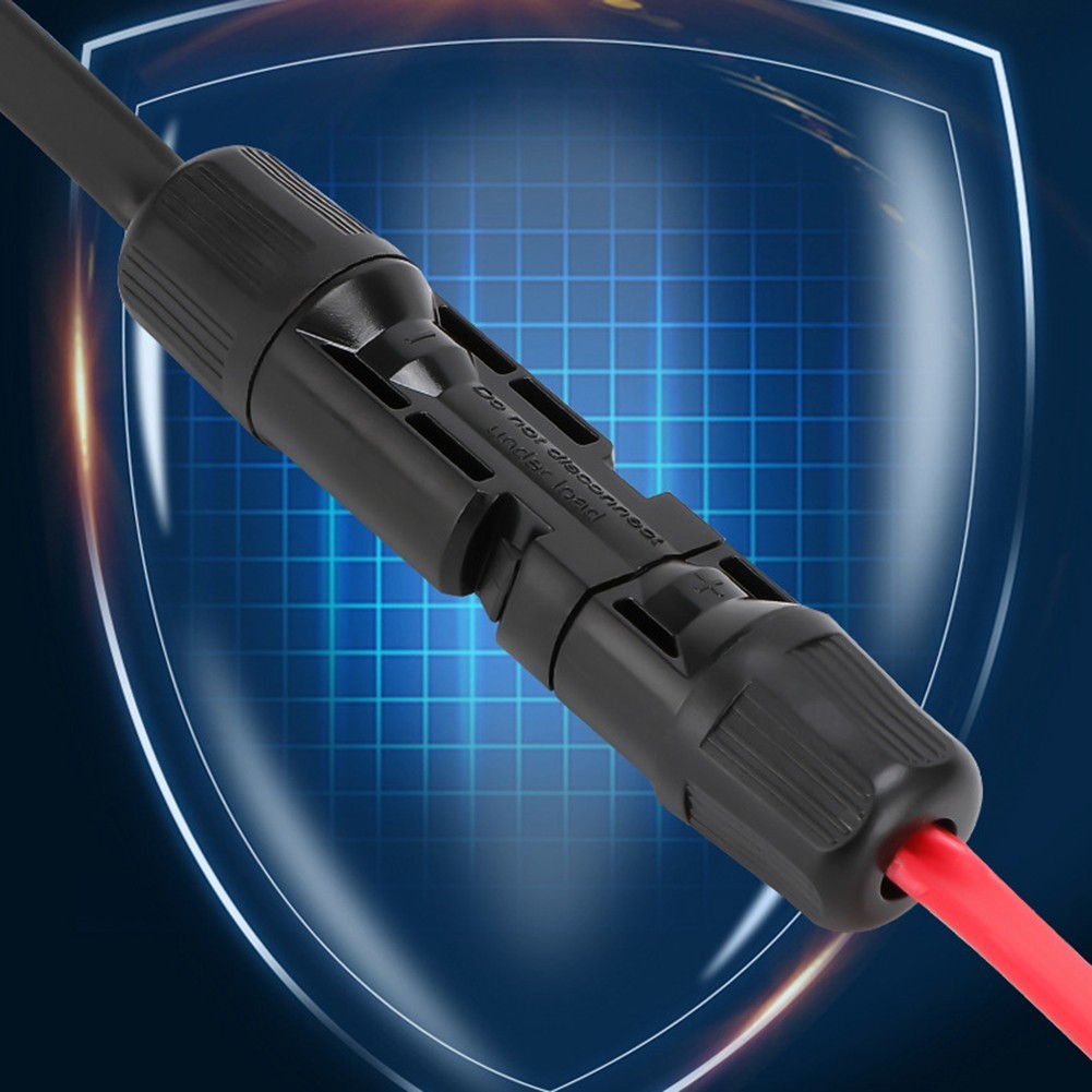 Flat Balcony Solar Extension Cable Low Loss Connector for Solar Panels