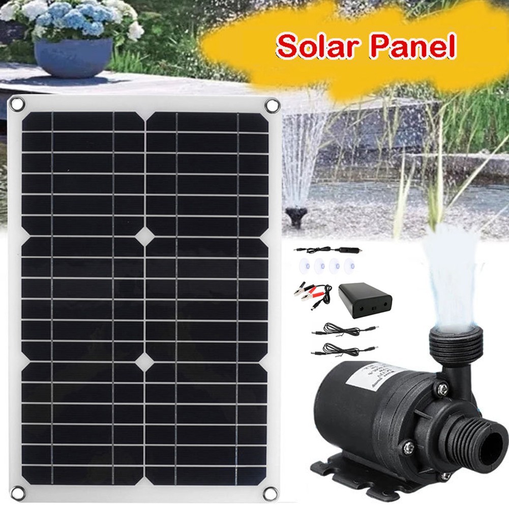 800L/H Water Circulation 20W Solar Water Pump Environmentally Friendly