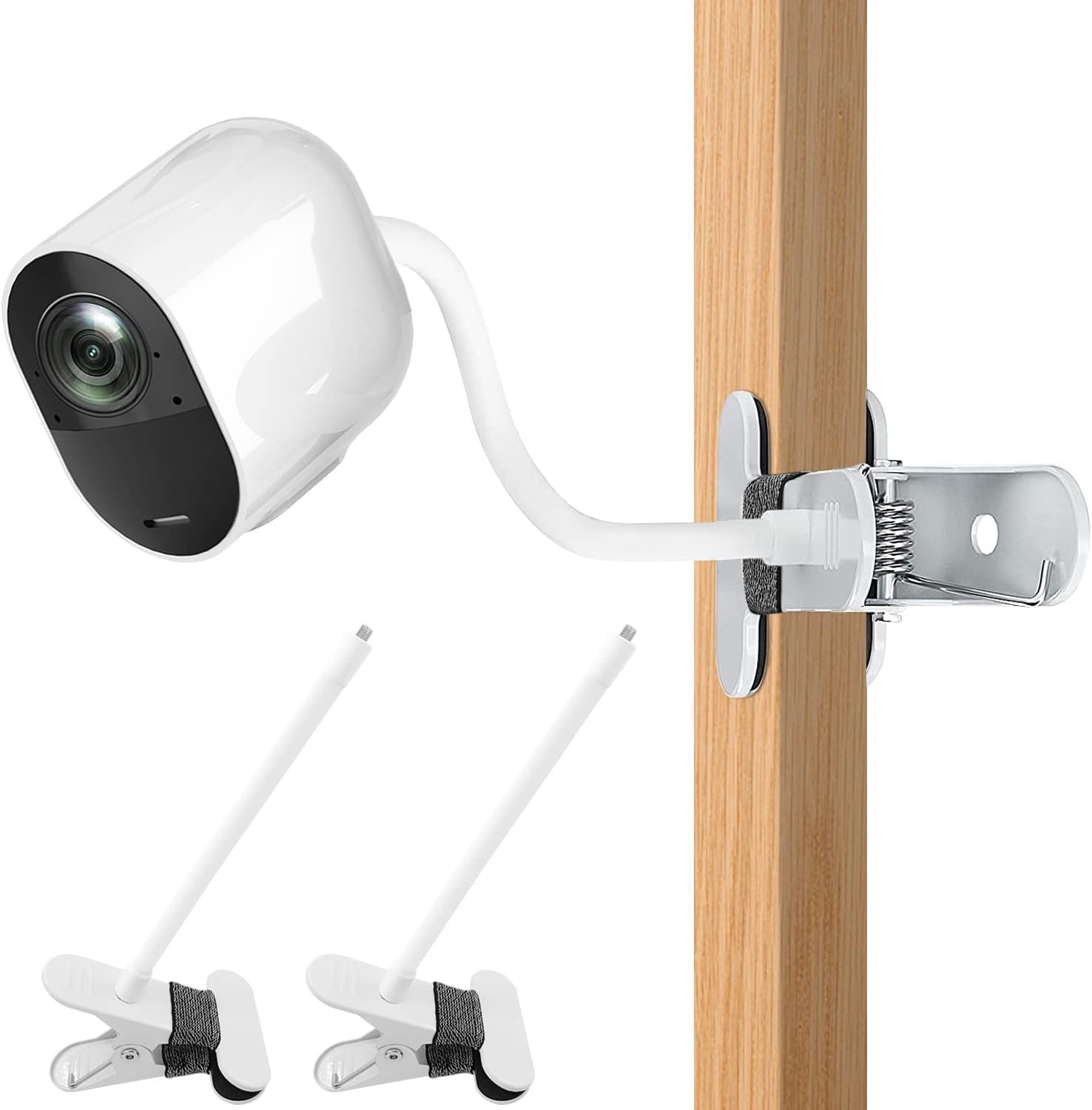 2Pack Flexible Clamp Mount Compatible with Arlo Cam, Arlo Pro/Pro 3/Ultra/Ultra