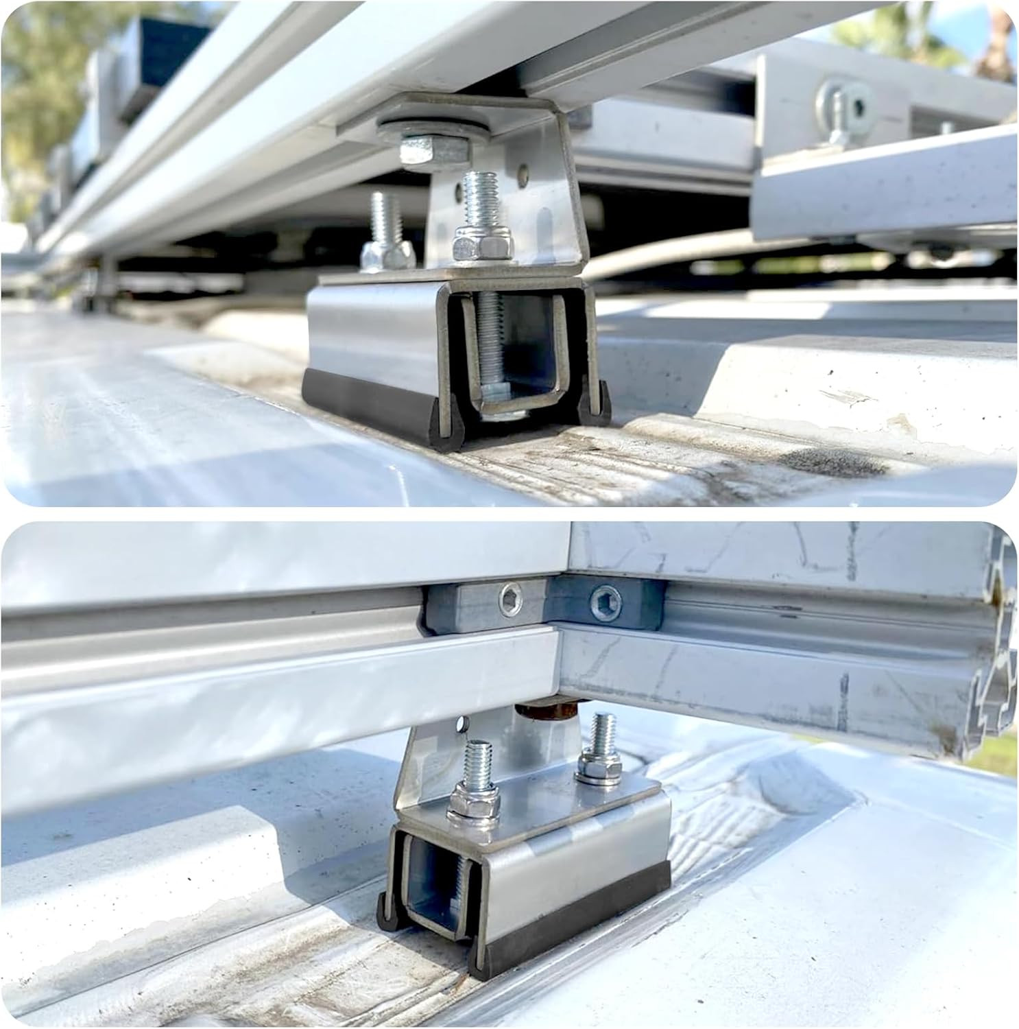 Universal Roof Mount Kits Bracket Mounting Mounts Fits ProMaster,Boxer,Jumper,RV