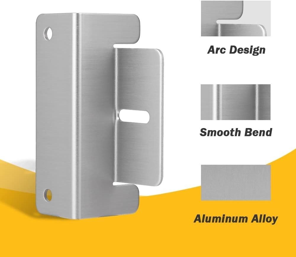 Set of 4 Lightweight Z Brackets – Ideal for Solar Panels on Irregular Surfaces