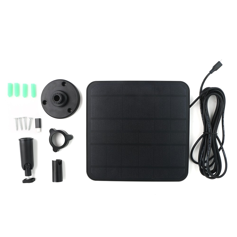 4W 5V Solar Panel Charger for Ring Video Doorbell 2/ 3/3+ /4 with 10ft Cable