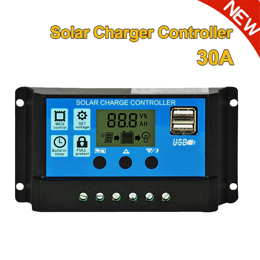 100W Solar Panel Kit 12V Solar Battery Charger for Car Boat Trolling Tractor RV